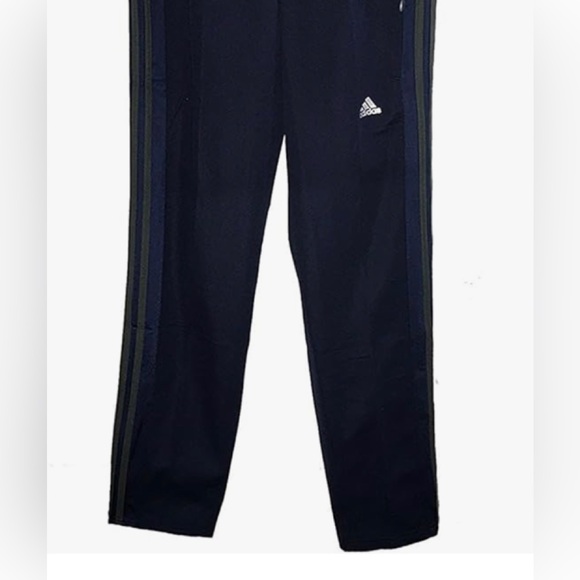 Adidas Men's Tapered Weekender Drawstring Pants (Collegiate Navy/Dark Grey) - Picture 1 of 3